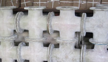FRP SO2 Gas 4Ways(Cross)